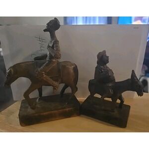 Sancho Panza Don Quixote Wood Figures Spain